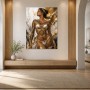Goldene Göttin, Acrylbild oder Fine Art Print