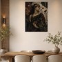 Mystisches Frauenporträt als Kunstwerk oder Modernes Wandbild