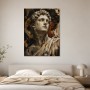 Antikes Porträt mit Goldakzenten, Wandbild oder Fine Art Print