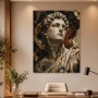 Antikes Porträt mit Goldakzenten, Wandbild oder Fine Art Print