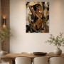 Golden Goddess Porträt als Gallery Print oder Acrylbild
