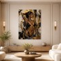 Golden Goddess Porträt als Gallery Print oder Acrylbild