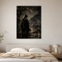 Samurai bei Nacht als Kunstdruck oder Fine Art Print