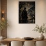 Samurai bei Nacht als Kunstdruck oder Fine Art Print