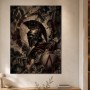 Antiker Krieger als Wandbild oder Fine Art Print in dunkler Opulenz