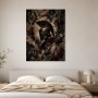Antiker Krieger als Wandbild oder Fine Art Print in dunkler Opulenz