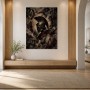 Antiker Krieger als Wandbild oder Fine Art Print in dunkler Opulenz