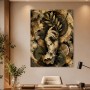 Antike Hand mit Zweig als Kunstwerk oder Fine Art Print