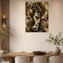 Antike Hand mit Zweig als Kunstwerk oder Fine Art Print