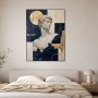 Moderne Kunst oder Gallery Print mit klassischer Büste