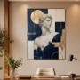 Moderne Kunst oder Gallery Print mit klassischer Büste