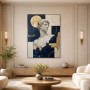 Moderne Kunst oder Gallery Print mit klassischer Büste