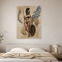 Athene inspiriertes Wandbild oder Fine Art Print mit moderner Kriegerin