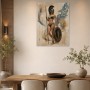 Athene inspiriertes Wandbild oder Fine Art Print mit moderner Kriegerin