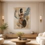 Athene inspiriertes Wandbild oder Fine Art Print mit moderner Kriegerin