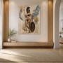 Athene inspiriertes Wandbild oder Fine Art Print mit moderner Kriegerin