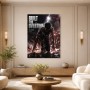 Dynamischer Basketball Spieler als Poster oder Wandbild