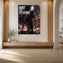 Dynamischer Basketball Spieler als Poster oder Wandbild