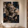 Antiker Porträt Kunstdruck und Designer Wandbild mit griechischer Anmutung