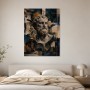Antiker Porträt Kunstdruck und Designer Wandbild mit griechischer Anmutung