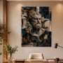 Antiker Porträt Kunstdruck und Designer Wandbild mit griechischer Anmutung