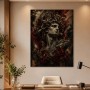 Medusa Kunstwerk oder Fine Art Print mit dunkler, barocker Präsenz