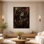 Medusa Kunstwerk oder Fine Art Print mit dunkler, barocker Präsenz