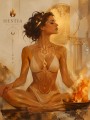 Hestia spirituelle Moderne Kunst und Fine Art Print