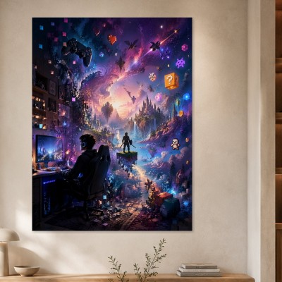 Fantasy Gaming Wandbild oder Leinwand für moderne Räume