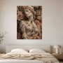 Verträumte Figur mit Rosen als Wandbild oder Fine Art Print