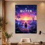 Glitch Horizon als Modernes Wandbild oder Fine Art Print