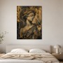 Mystische Frau mit Goldakzenten, Wandbild oder Fine Art Print