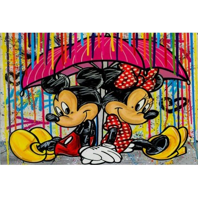 Micky Minnie Leinwand