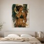 Mystische Artemis zwischen Leinwand und Poster in edlen Naturtönen