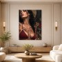 Exotisches Porträt als Gallery Print oder Acrylbild