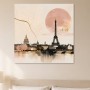 Paris Panorama als Gallery Print oder Leinwandbild