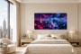 Tokyo Skyline bei Nacht, Modernes Wandbild oder Acrylbild