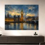 London bei Abendlicht als Kunstdruck oder Gallery Print