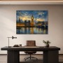 London bei Abendlicht als Kunstdruck oder Gallery Print