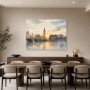 London Skyline bei Sonnenaufgang als Wandbild oder Fine Art Print