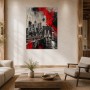 New York Skyline auf Brooklyn Bridge, Wandbild oder Kunstdruck