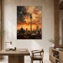 Berlin bei Sonnenuntergang als Leinwand oder Fine Art Print