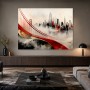 Golden Gate Bridge und Skyline als Modernes Wandbild oder Kunstdruck