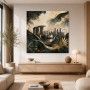 Luxuriöses Stadtmotiv als Acrylbild oder Gallery Print