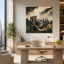 Luxuriöses Stadtmotiv als Acrylbild oder Gallery Print