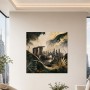 Luxuriöses Stadtmotiv als Acrylbild oder Gallery Print