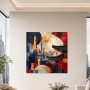 Tokyo Skyline und Moderne Kunst mit Architektur