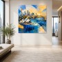 Sydney Harbour Bridge und Opernhaus als Modernes Wandbild, Fine Art Print