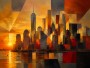 New York Skyline als Modernes Wandbild und Fine Art Print