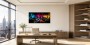 Neon Skyline von Los Angeles, modernes Wandbild oder Acrylbild